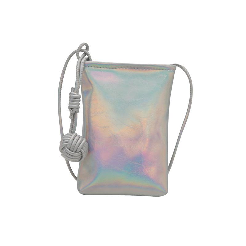 

Глянцева лазерна індивідуальність ранньої осені, нова жіноча жіноча сумочка в іноземному стилі, нова модна сумка через плече 2024 року