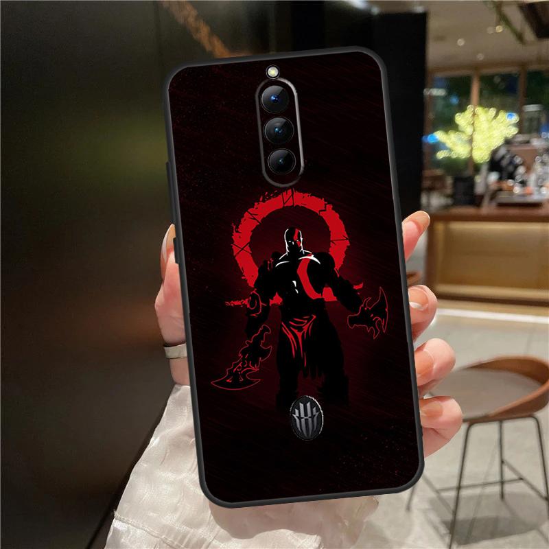 God of War Case For ZTE Nubia Red Magic 8 8S 9 9S 10 10S 11 Pro Plus 6 7 6S 7S For RedMagic 10 Air Cover