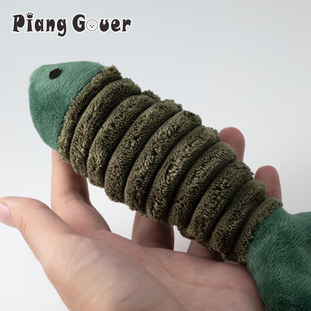 3pcs Simulation Fish Cat Toy Teasing Stick Teasing Interactive Plush Fish Pet Toy