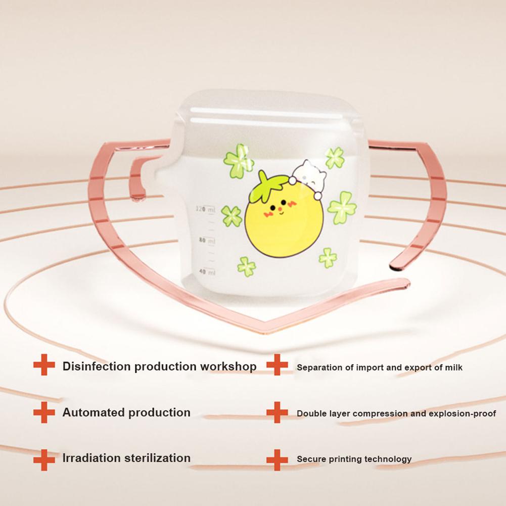 NEW High-end 30PCS 150ml Disposable Milk Storage BPA Orgniz Feeding Bags Food Mother Fre V4H6