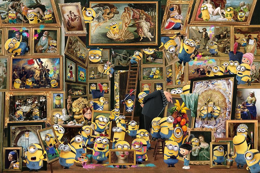 

Yanoman 1000 Piece Jigsaw Puzzle Minions Museum of Minions Art (50x75cm)