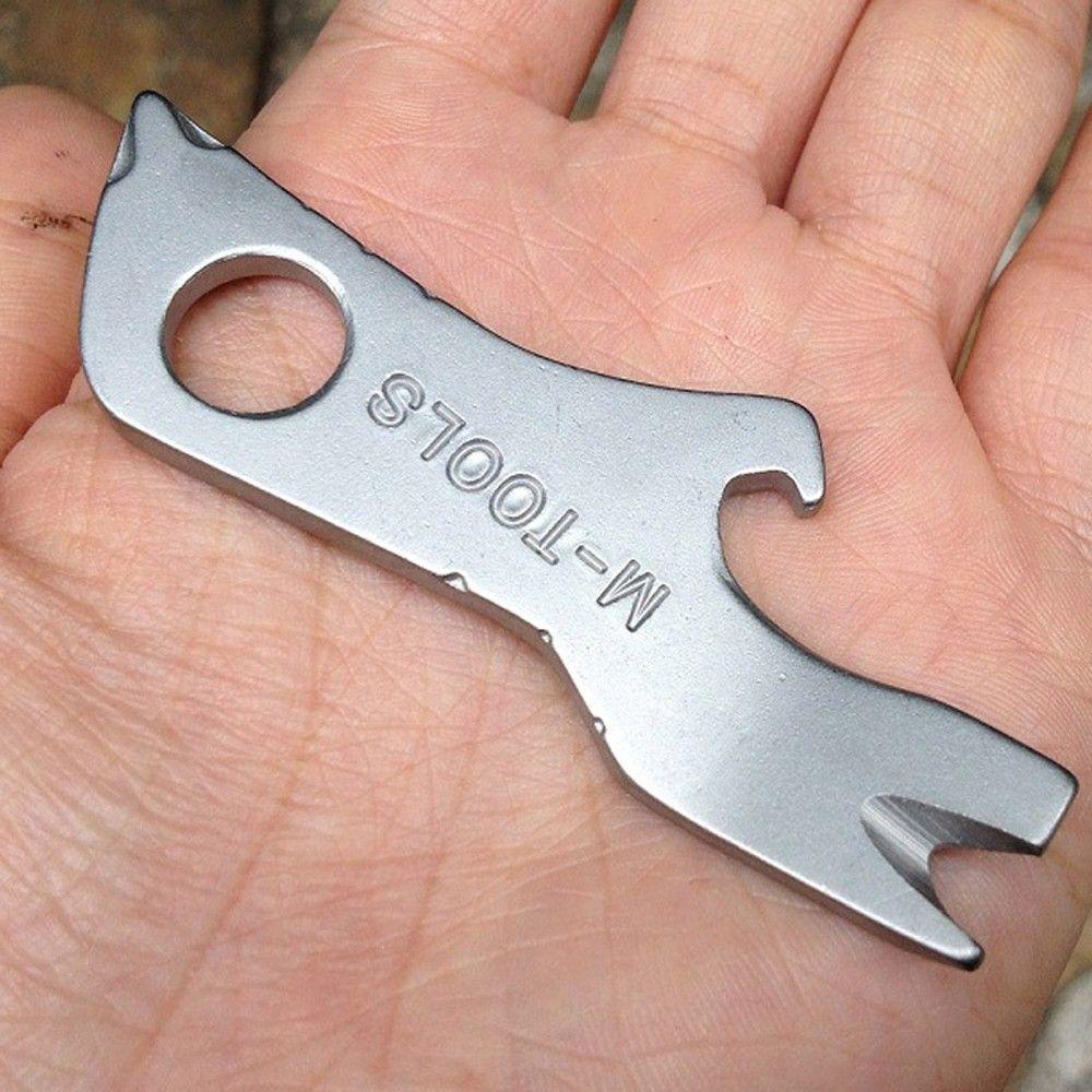 Key Chain Outdoor Survival Crowbar Camping Equipment Screwdriver EDC Tool