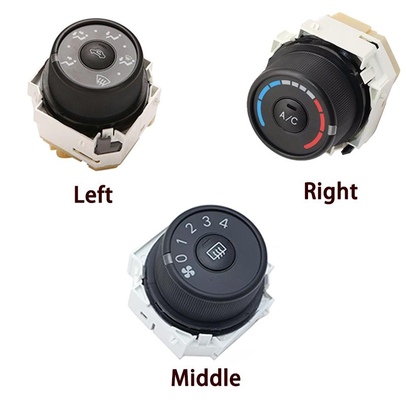 For Toyota Corolla 2009-2013 Car Conditioning A/C Panel Knob Switch Wind Speed Heated Control Parts Accessories