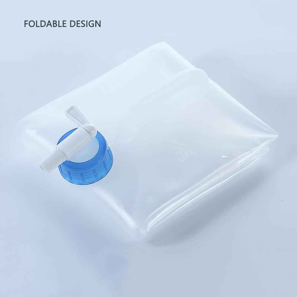 Collapsible Water Container Outdoor Hiking Fishing Camping Foldable Drinking Bag