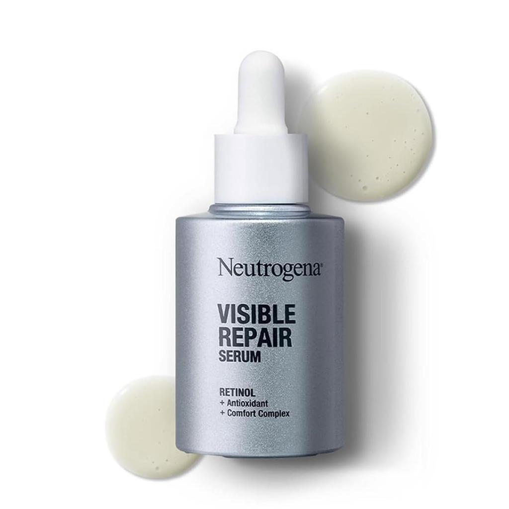 Neutrogena Visible Repair Retinol Serum | Boosts Collagen for Anti-Ageing, Wrinkles & Fine Lines 30ml