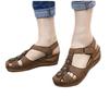 Damen Sandalen mit offenem Zeh, Hohlmuster, floral, weiche Sohle, lässiger Stil, bequem, Sommer, atmungsaktiv, leicht, zum Hineinschlüpfen