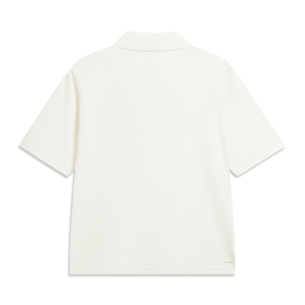Li Ning Sports Lifestyle Series Polo Shirt With Embroidered Logo Unisex Polo Shirts APLW293-6