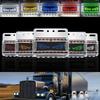 LED Side Marker Lights for 24V Trucks Resilient and Weatherproof Housing