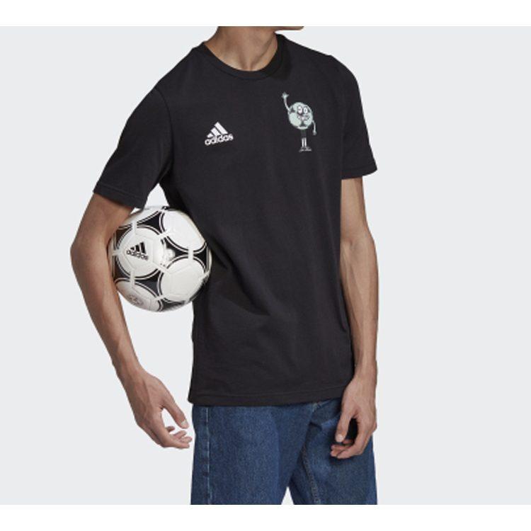 Adidas Soccer Jerseys Men's Black Moderate Straight Fit GE4686
