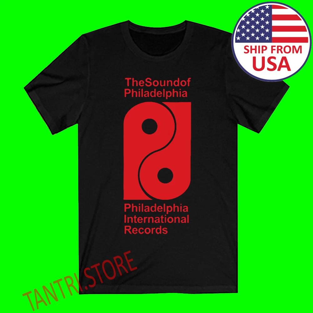 Philadelphia International Records Men s Black Size S to 3XL S