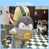 Cartoon Penguin Fun Backpack With Spacious Compartments For Girls Wear Casual