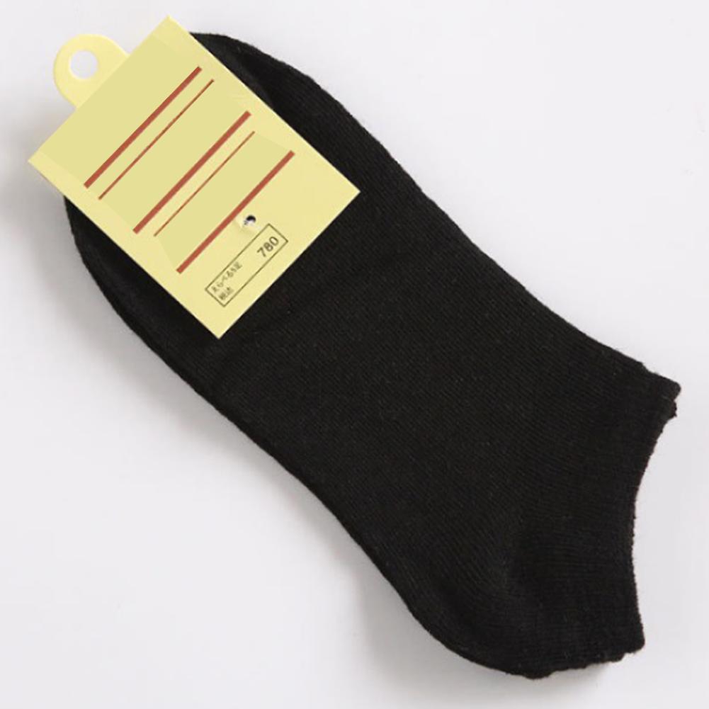 Stylish Casual Women Solid Color Elastic Cotton Breathable Low Cut Ankle Boat Socks Warm Socks