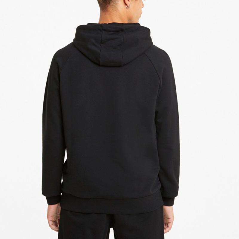 PUMA Men's ESS Logo Hoodie Black 531329-01