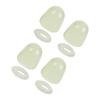 652F 2/4Pcs Toilet Screw Bolt Cover Replacement Luminously Toilet Bolt Covers for Home Bathroom Accessories Enduring