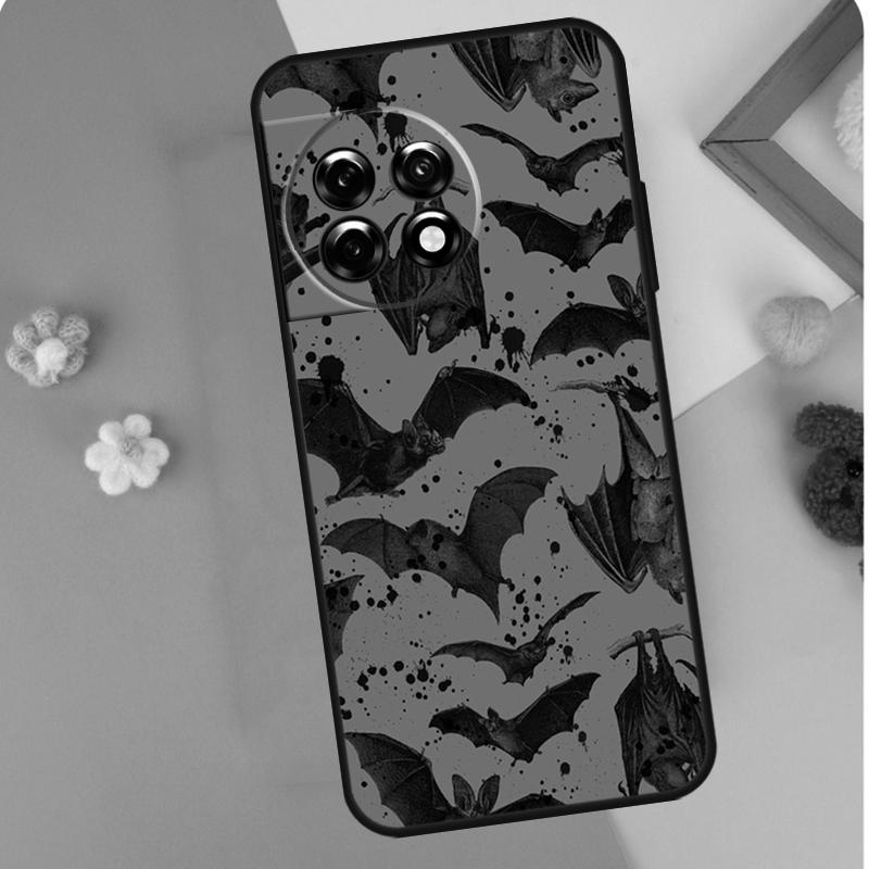 

Goth Vampire Bat Gothic Case For OnePlus 11 12 13 13s 13R 12R 10R 8T 10T 9 10 Pro Nord 5 CE 4 3 2 Lite N20 N30 Cover OnePlus Nord CE3Lite
