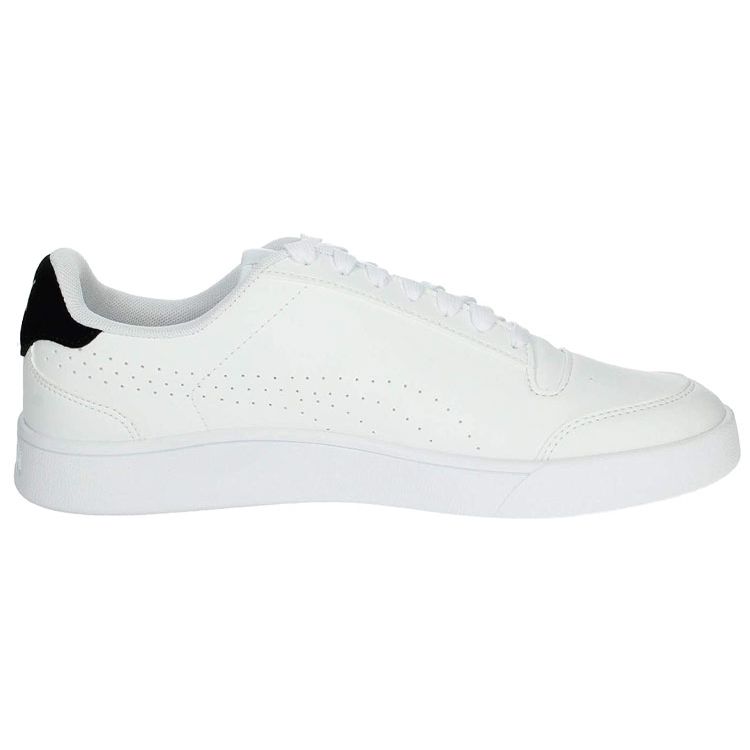Puma Men's Shuffle Perf Low Top Sneakers White Black 380150-01