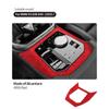 Para BMW X3 G45 (2025-) Panel de Adhesivo Decorativo de Almacenamiento para Consola Central de Coche M Performance Accesorios de Tuning Interior de Alcantara