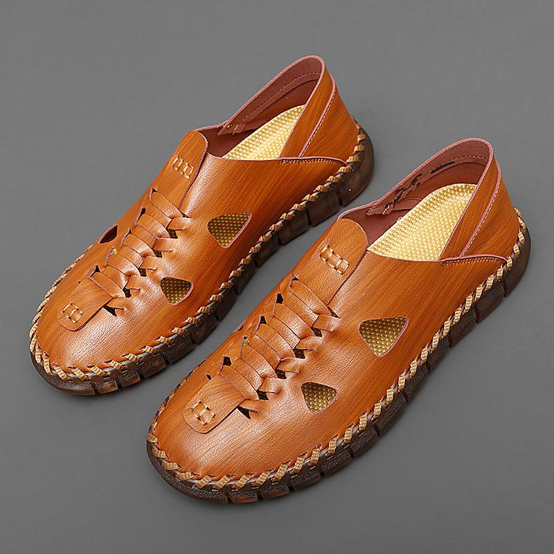 Men' Casual Beach Sandals Slippers Hole Shoes