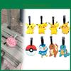 Pokemon Pikachu Charmander Squirtle Bagagebricka Gengar Charmander Squirtle Silikon Resebricka För Resenärer