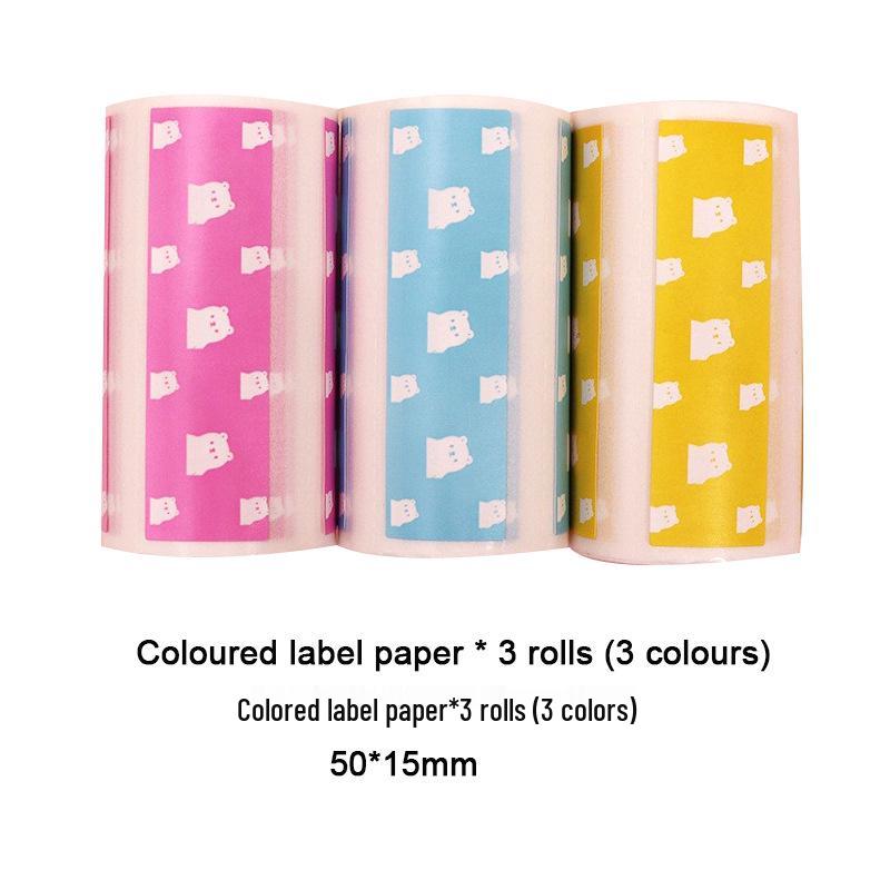 Mini-Selbstklebendes Thermodruckerpapier ohne Kern für Kasse und Fotolabel