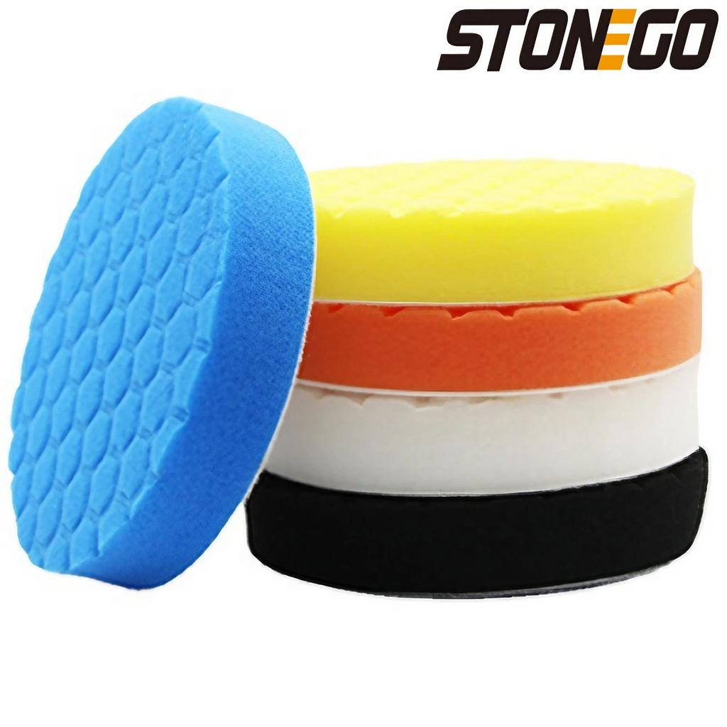 Car Professional Buffing Polishing Pads, Cutting Polishing Pad Kit for Car Buffer Polisher, Polishing and Waxing