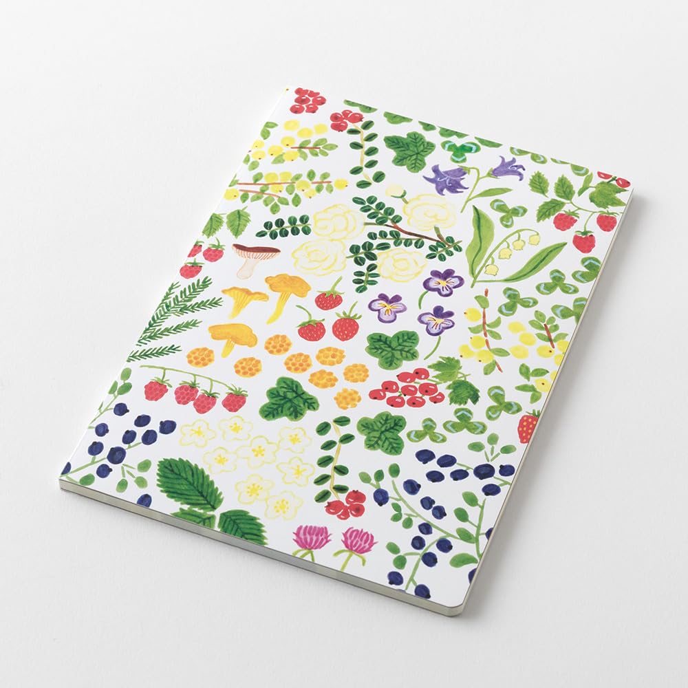 Midori Yuru Log B6 Notebook, Scandinavian Pattern A, 15405006