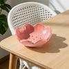 Flower Shaped Ceramic Egg White Separator Porcelain Yolk Filter Kitchen Baking Tool for Egg Processing