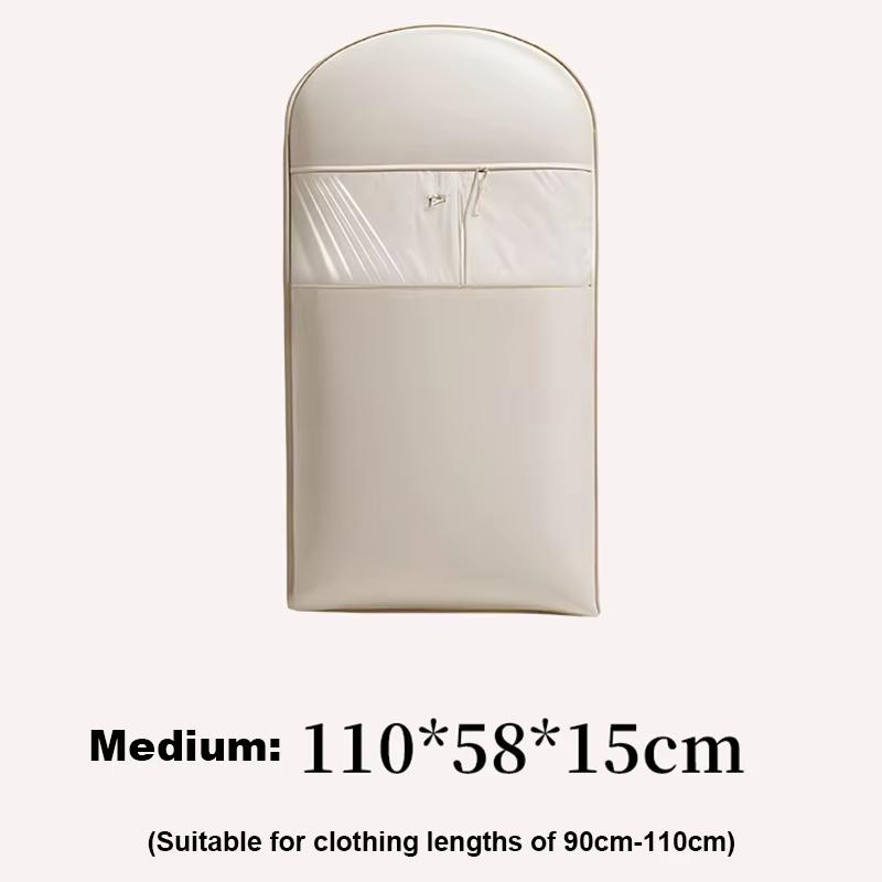 Hanging Vacuum Storage Bags Clothes Compression Seal Bag Reusable Bag Save Space Clothes Storage Organizer Coat Quilt Dust Cover