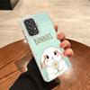 Cute Cartoon Bunny Rabbit Shockproof Phone Case for Samsung A17 A16 A15 A14 A37 A57 A36 A56 A26 A35 A55 A25 A34 A54 A24 A13 A23