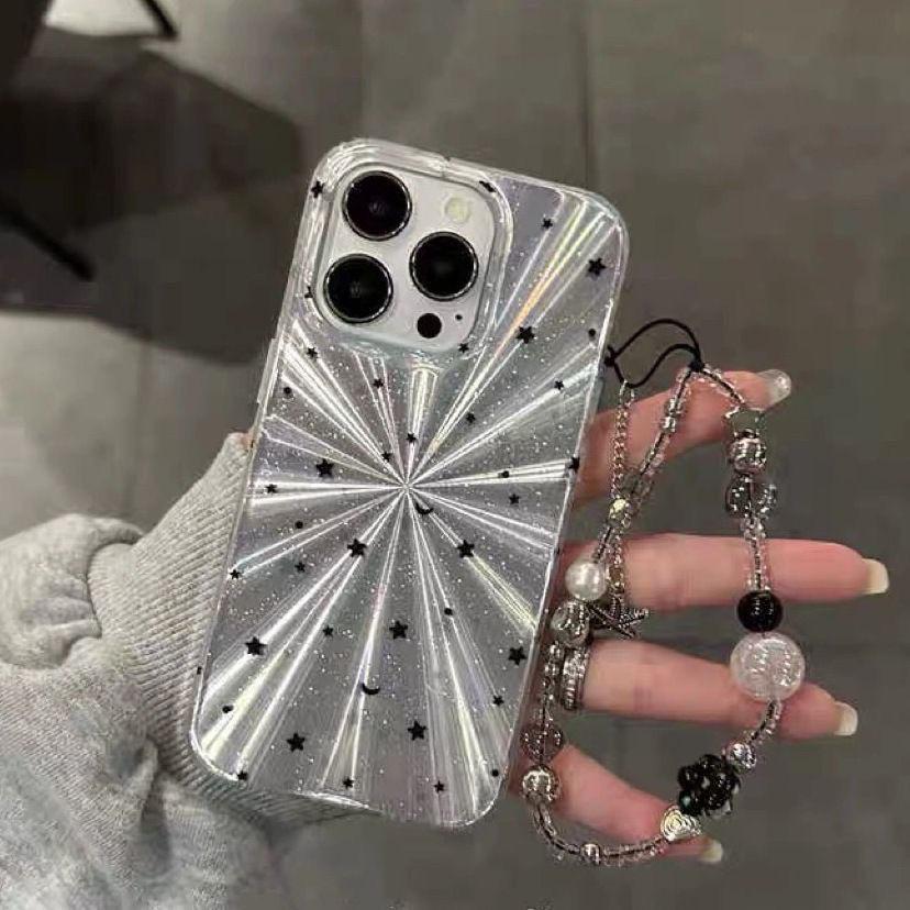 

Transparent Starry Soft Shell Case for Apple 15/14/13/12/11 Pro Max/XR/XS iPhone 8 Plus