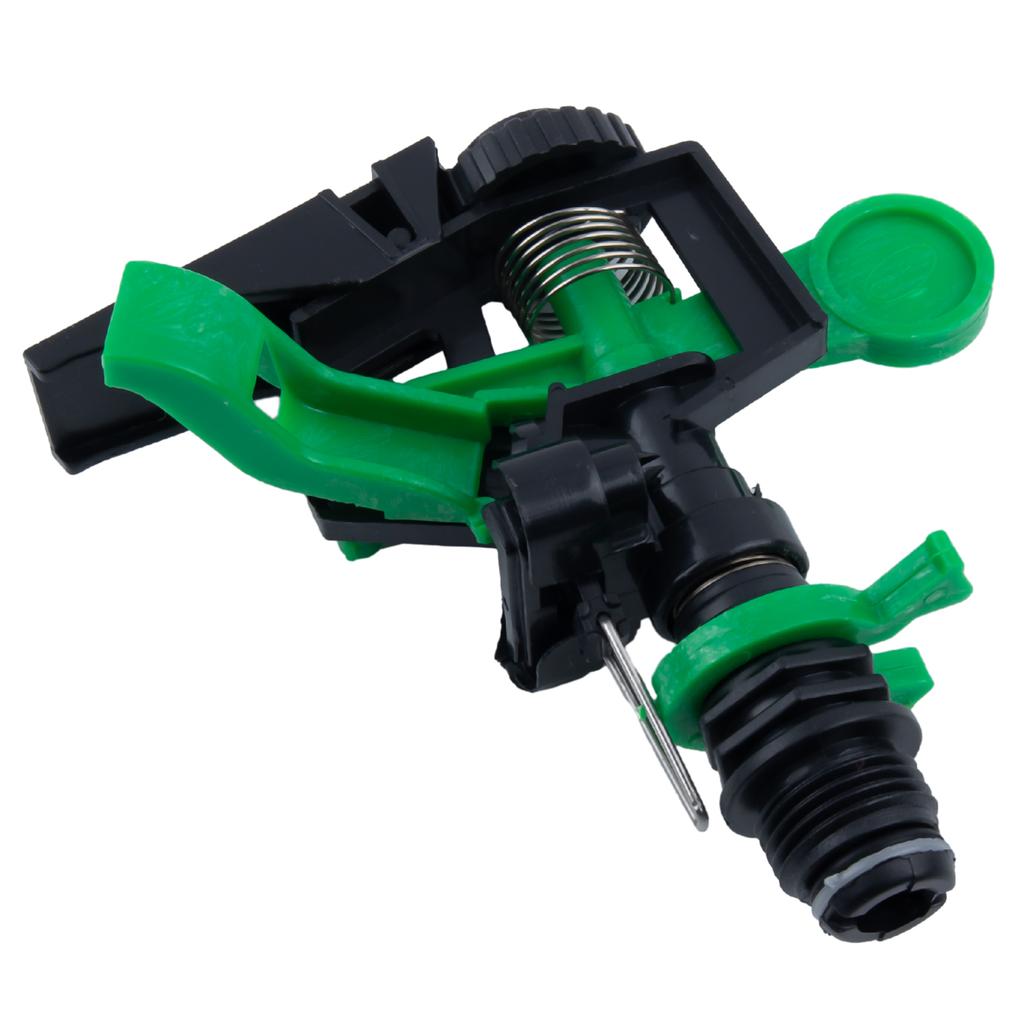 Sprinkler Head 5Pcs Pack with Adjustable 0-For 360 Degree Spray Pattern and 34Ft-60Ft Reach for Farm and Lawn Use