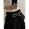 Trendy Material Pu Womens Belt Featuring Eyecatching Star Patterns Ideal For Summer And Wear Everyday