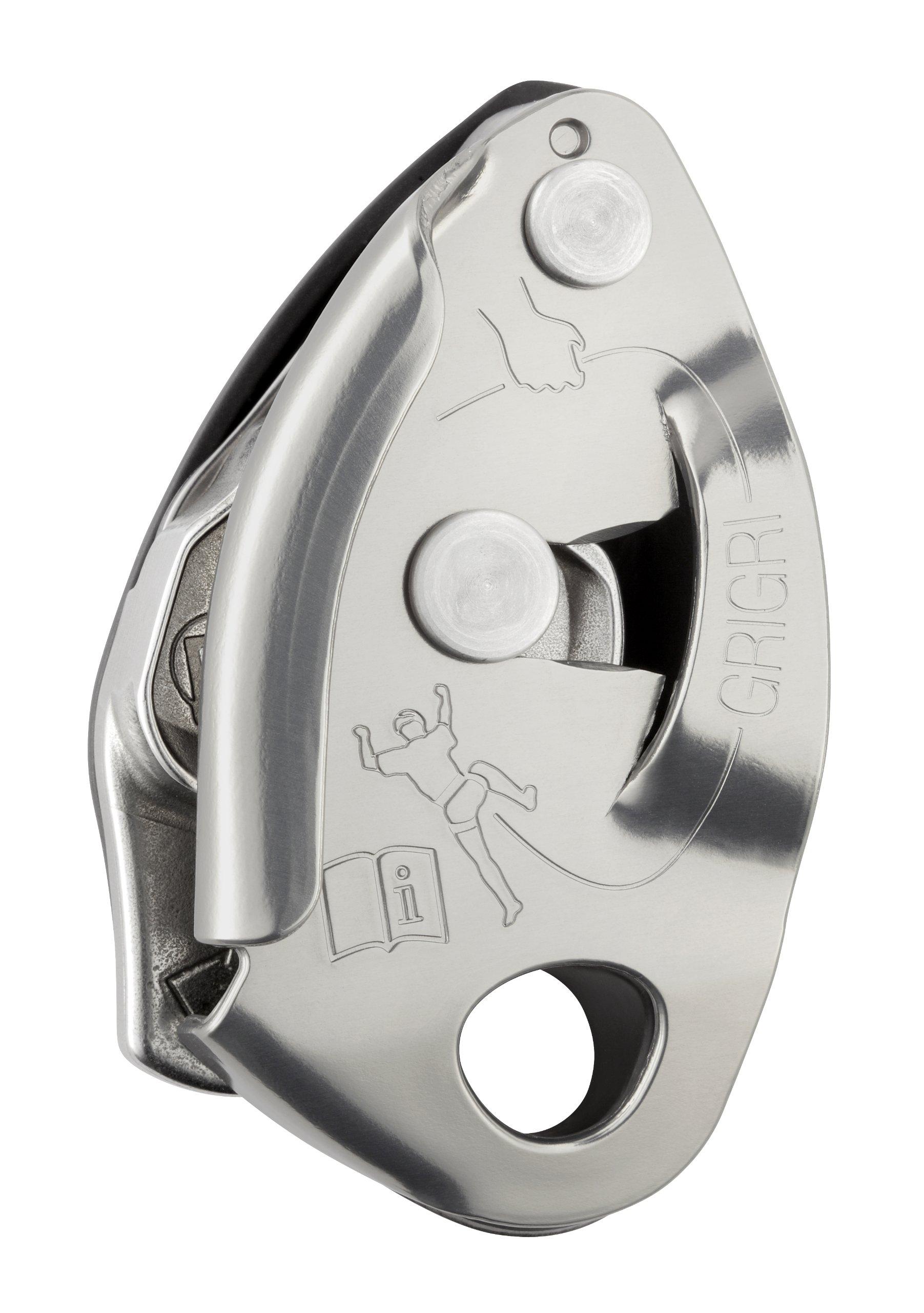 

PETZL - GRIGRI 2, Belay Device with Assisted Braking, Gray