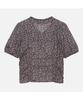 THURSDAY ISLAND Shirring Point Pattern Blouse_T254Mbl280W