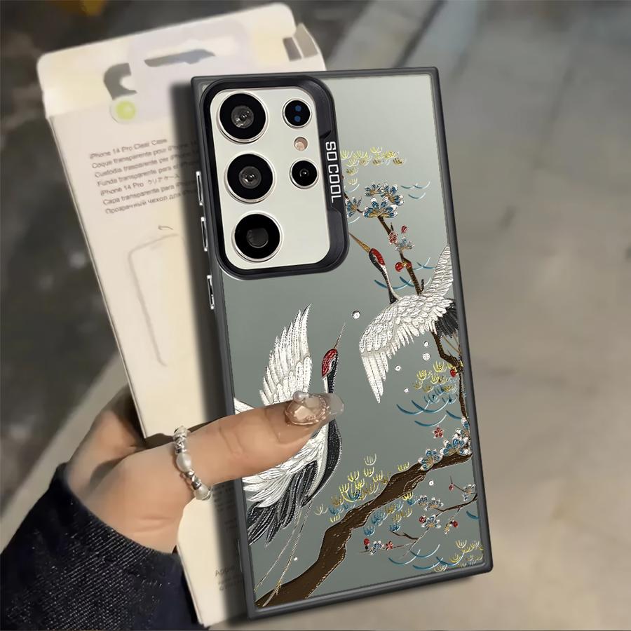 

Чехол для телефона Samsung Galaxy S25 S21 S20 Plus S24 FE S23 Ultra S22 S23 Note 20 Ultra S25Edge Животные из Страны Чудес Арт Galaxy S22 Ultra 5G