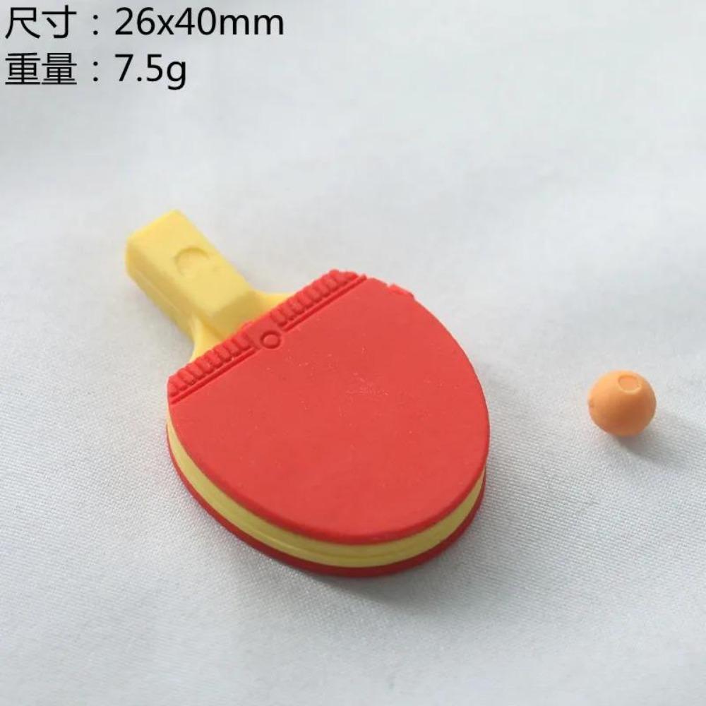 Dollhouse Mini Scene Accessories Simulation Mini Sports Goods Mountain Bike Skateboard Baseball Bowling Racket Tennis Model