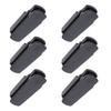 6Pcs 2 Way Radio Belt Clip Portable Sturdy Easy Installation Replacement Belt Clip for UV-XR BF-A58