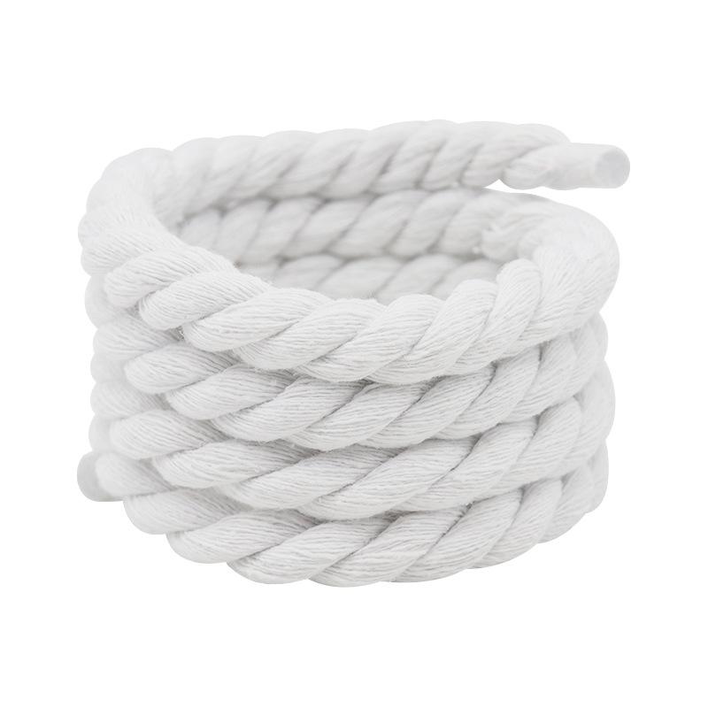 1Pair Round Shoelaces Colorful 1CM Thicker Cotton Shoelace Running Sneakers Laces 100/120/140/160CM Boots Shoe laces Shoes
