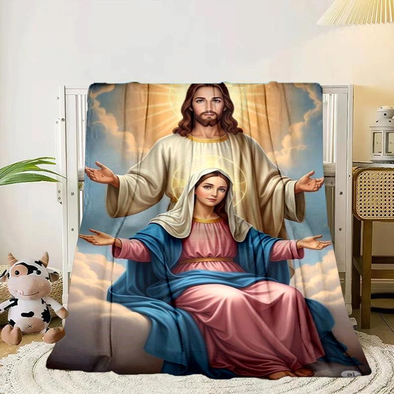 Sacred Heart Of Jesus Blanket Flannel Blanket Throw Blanket Sofa Cover Blanket Soft Premium Blanket Picnic Blanket Tv Blanket Gifts