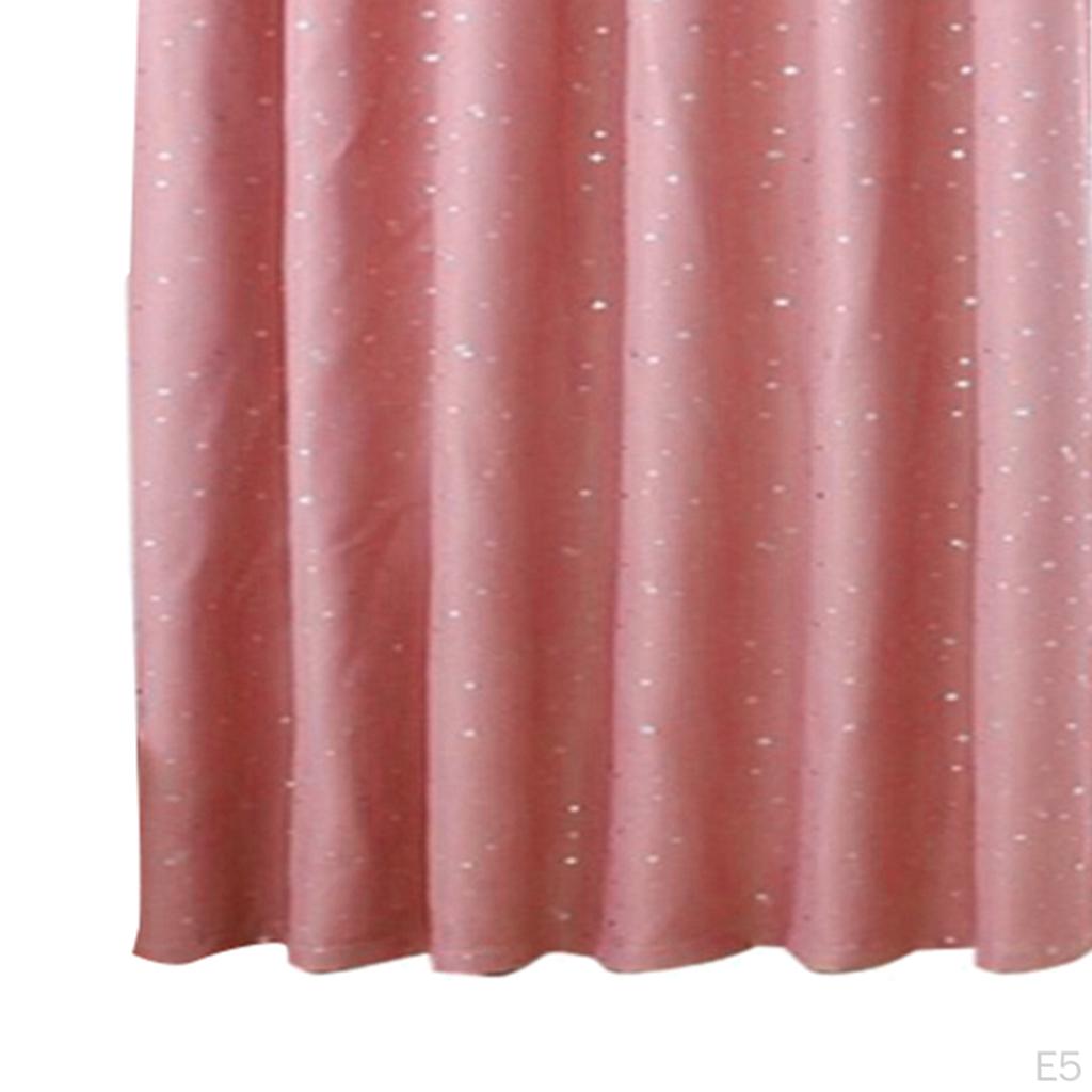 Curtain Darkening withPrinted Dots Stars for Bedtudio