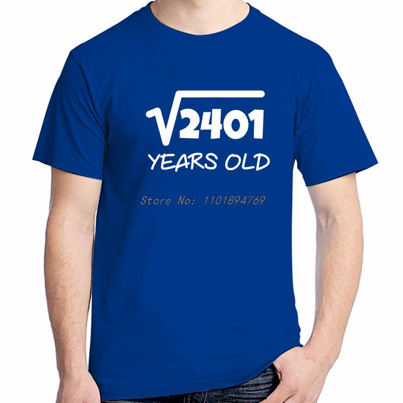49th Birthday Graphic T Shirts Cotton Streetwear Short Sleeve Tshirts New Shirts And Tshirts Birthday Gifts Print T Shirt