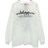 SHERRY’S 90s Disney USA Made Old Deadstock Back Print Mickey Mouse Long Sleeve T-shirt Men's Used