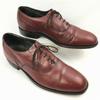 Pre-1980s Vintage Stafford Wholecut Shoes Burgundy Size 11D (Approx. 28.529.5cm) Men's