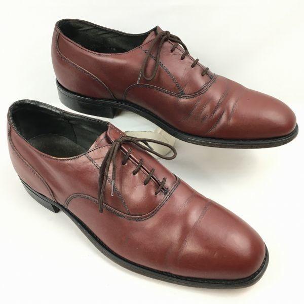 

Pre-1980s Vintage Stafford Wholecut Shoes Burgundy Size 11D (Approx. 28.529.5cm) Men s(USED)