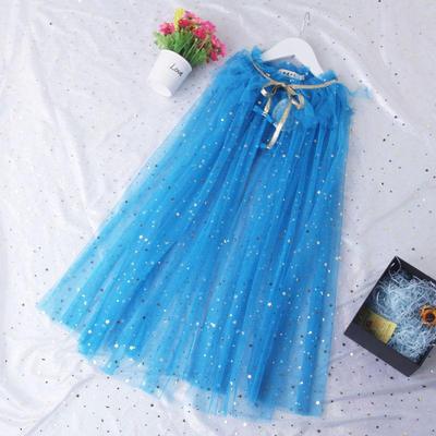 Frozen Elsa Princess Beach Cape for Girls - Lightweight Sun Protection Mesh Cloak