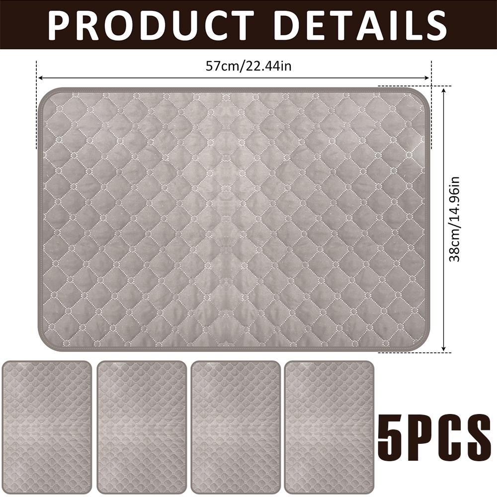 3/5 Stück Liegestuhl Kopfstützenschutz Weiche Polyester Sofa Kopfstützabdeckung 22x15 Zoll Kratzfestes Sofa Schutzmatte für Zuhause