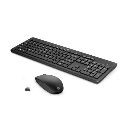 Combo Teclado e Mouse Sem Fio HP 235