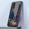 Phone Cover Case for Samsung Galaxy A54 A52S A72 A14 A23 A17 A52 A73 A33 A35 A56 A55 A53 A16 A15 A34 A36 Oil Painting City