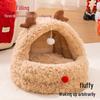 Er Yan Semi-Enclosed Christmas Cat House