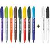 Flair Creative Series Magic Art Pens | Quick-Drying & Color Changing | 3X Colors, 8 Shades + 2 Color Changers | Non-Toxi